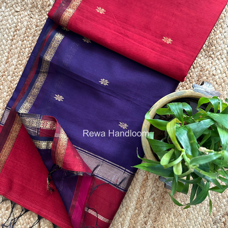 Star Butti Maheshwari Saree