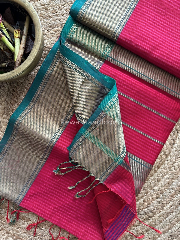 Exclusive Maheshwari 75% Silk Saree