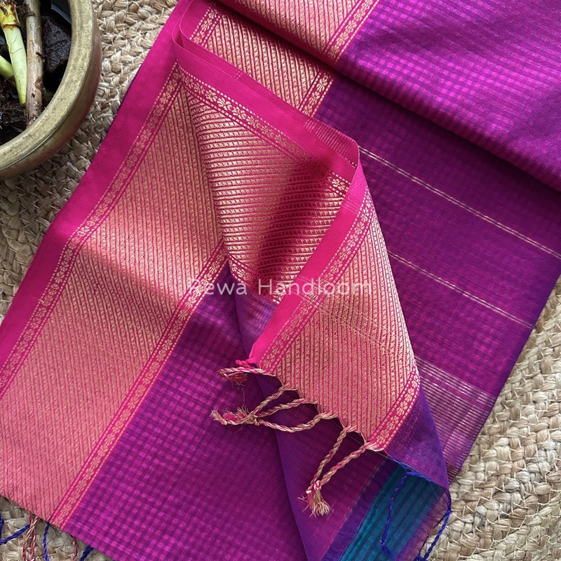 Exclusive Maheshwari 75% Silk Saree