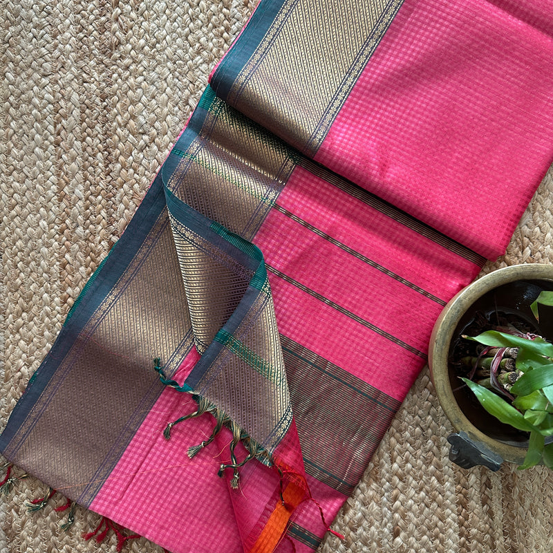 Exclusive Maheshwari 75% Silk Saree