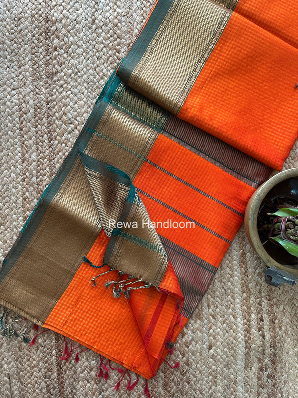 Exclusive Maheshwari 75% Silk Saree 
