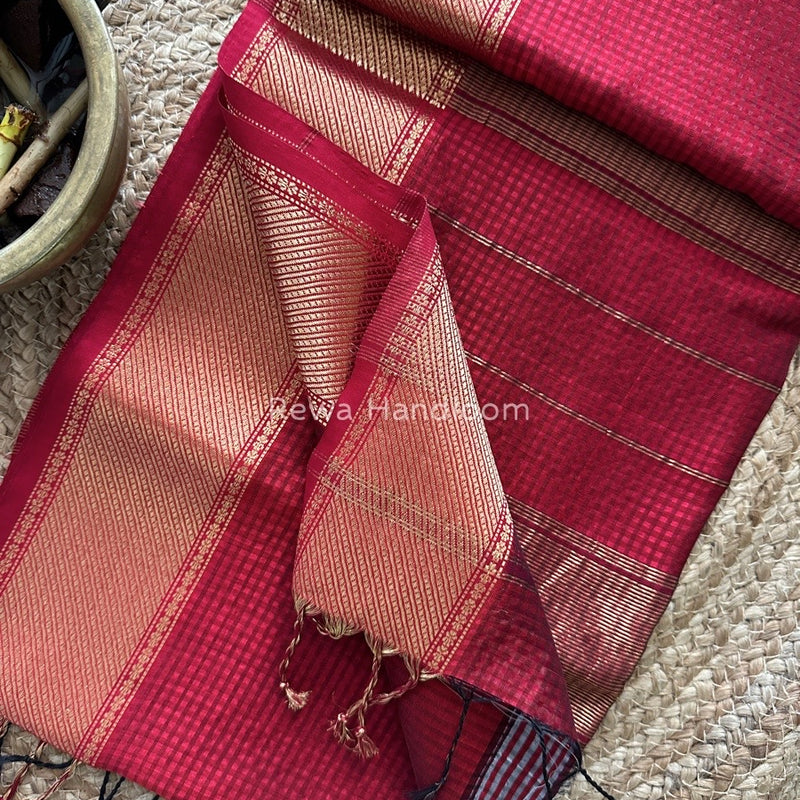 Exclusive Maheshwari 75% Silk Saree