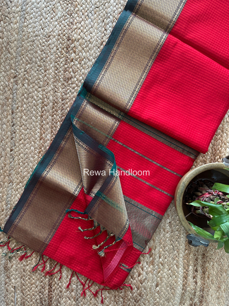 Exclusive Maheshwari 75% Silk Saree 
