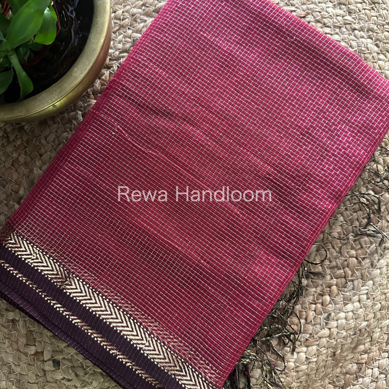 Maheshwari Tissue Silk Saree
