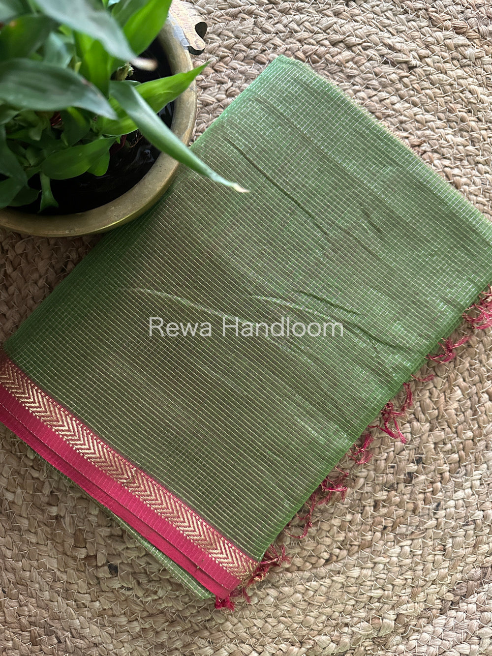 Maheshwari Tissue Silk Saree