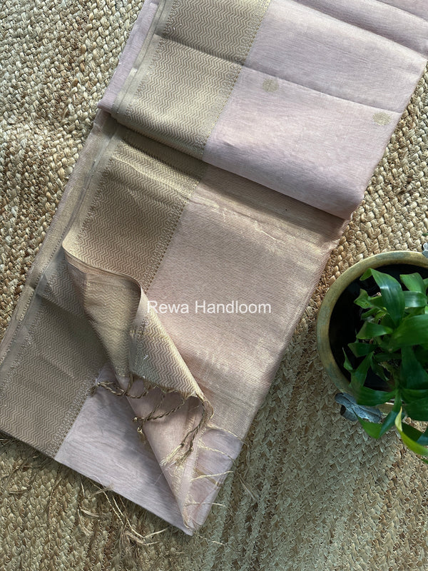 Maheshwari Tissue Butti Saree