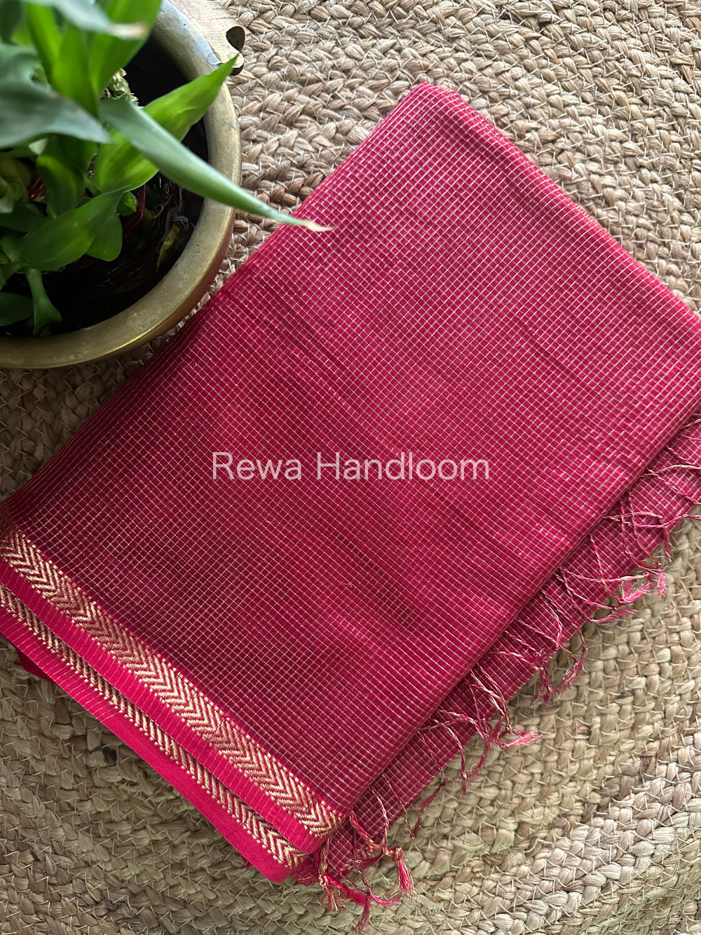 Maheshwari Tissue Silk Saree