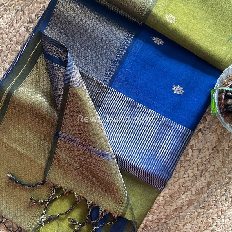 Maheshwari Zari Skirt Butti Saree