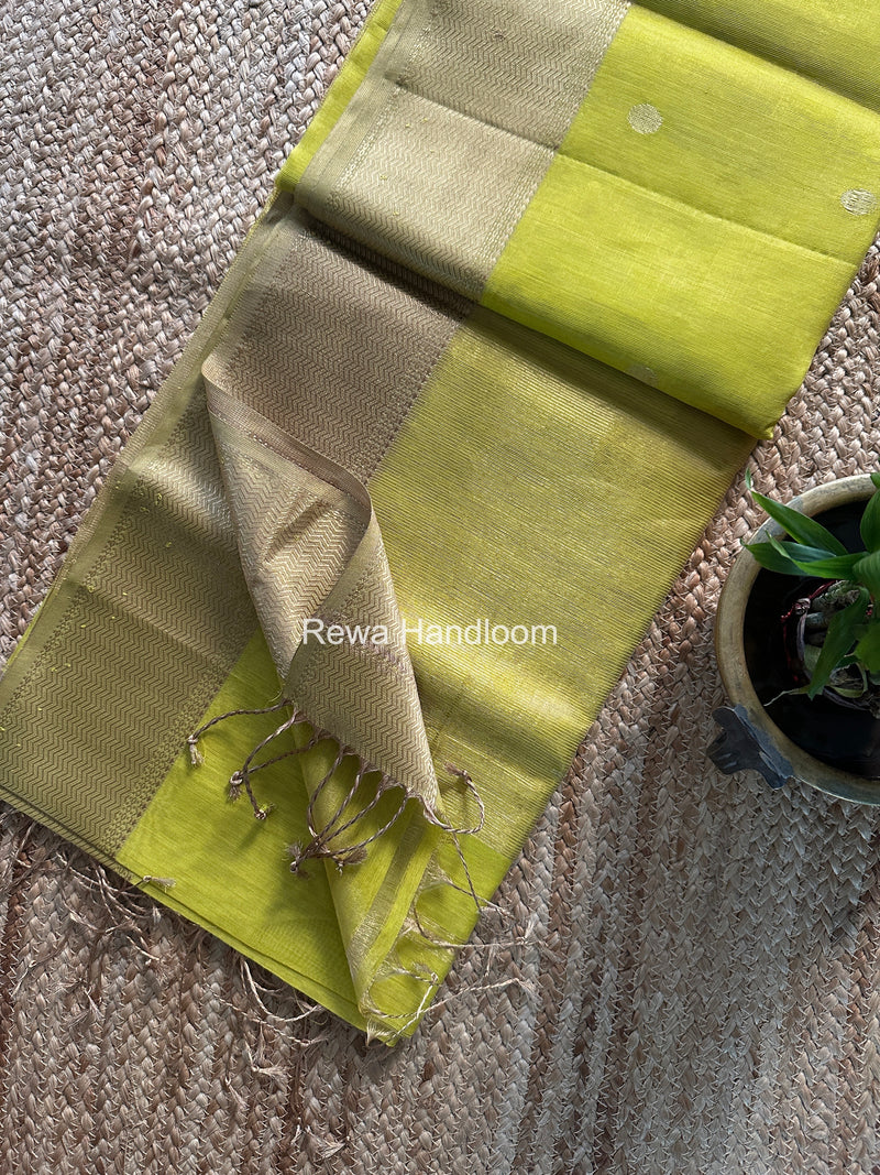 Maheshwari Tissue Butti Saree