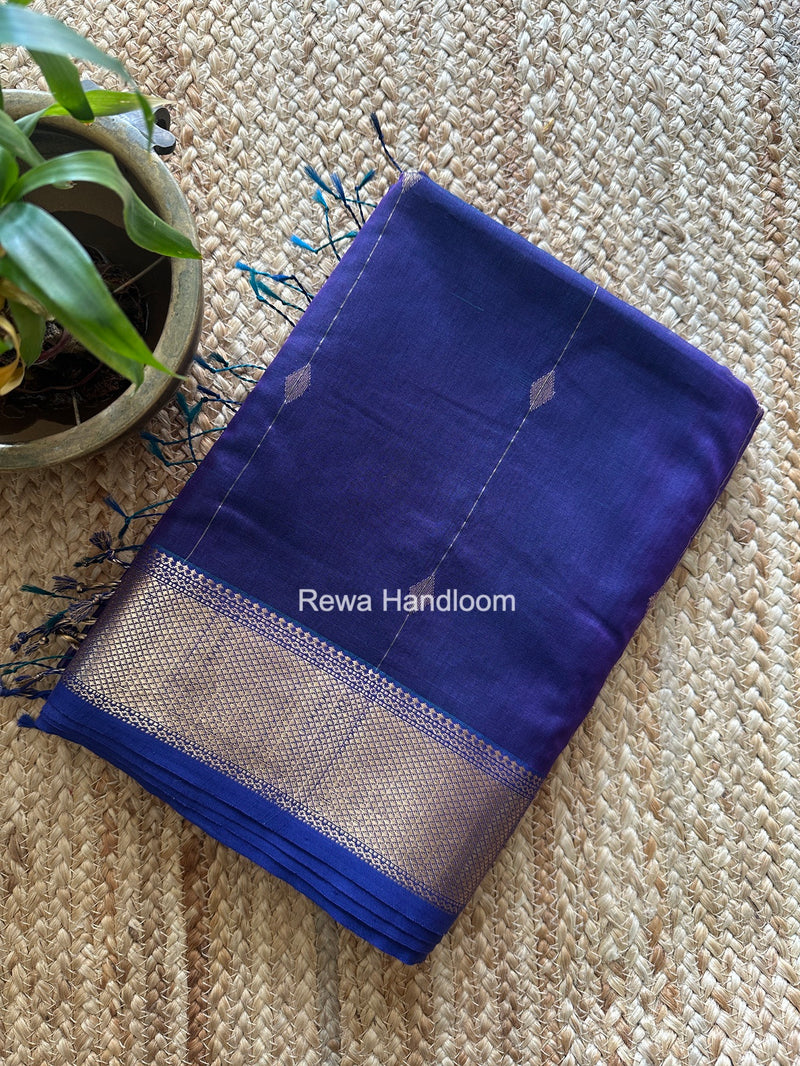 Maheshwari Violet Shaded Butti Saree SBBS051