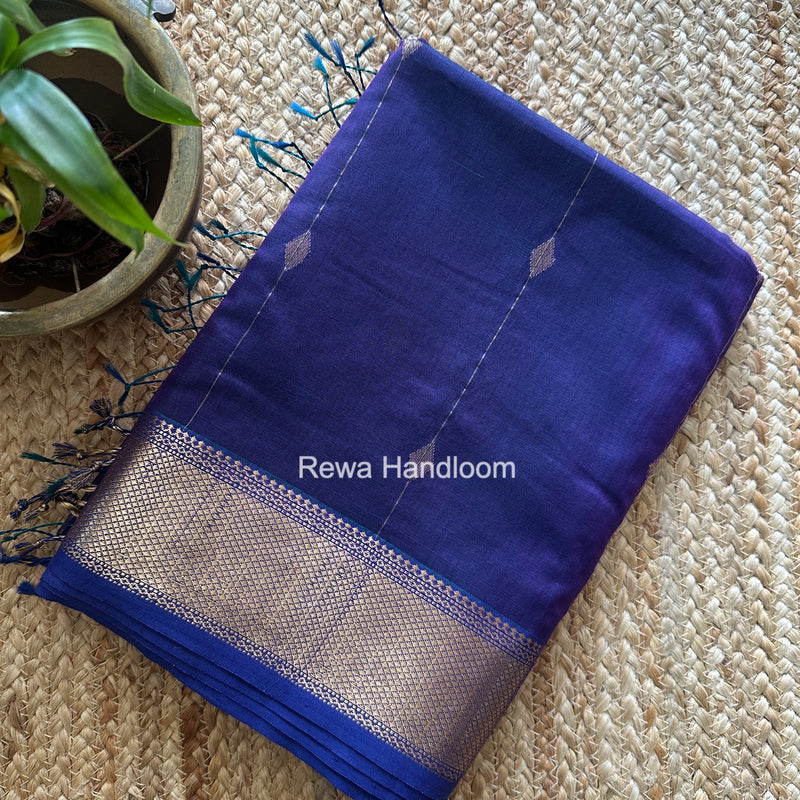 Maheshwari Violet Shaded Butti Saree SBBS051