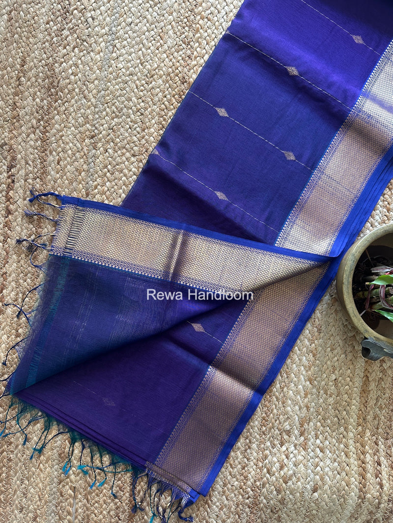 Maheshwari Violet Shaded Butti Saree SBBS051