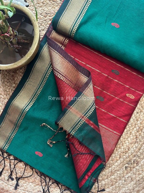 Maheshwari Zari Butti Saree