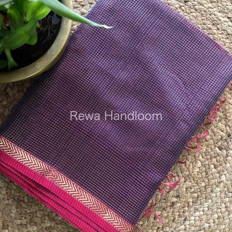 Maheshwari Tissue Silk Saree