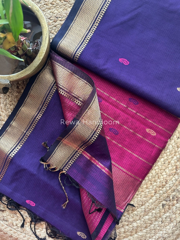 Maheshwari Zari Butti Saree