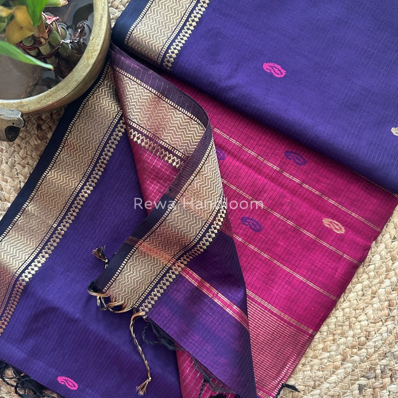 Maheshwari Zari Butti Saree
