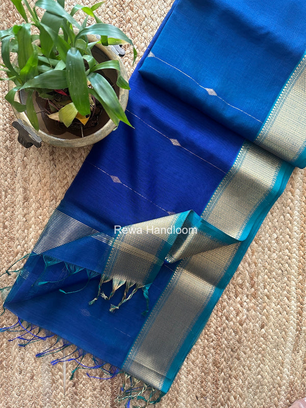 Maheshwari Shaded Butti Saree