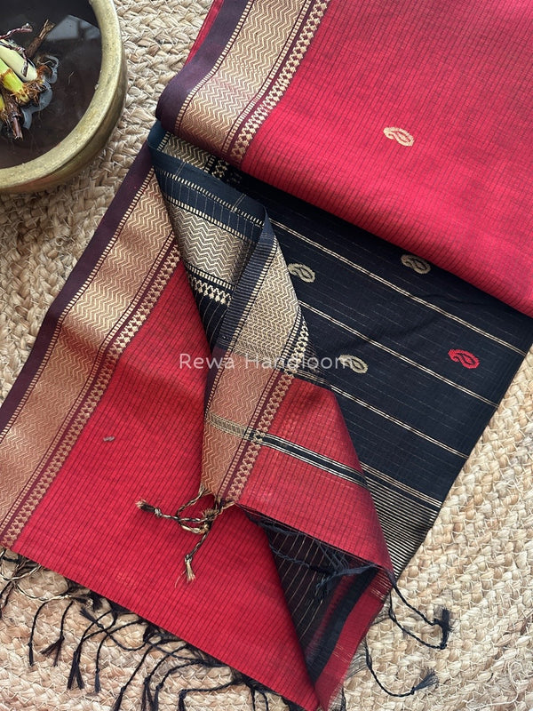 Maheshwari Zari Butti Saree