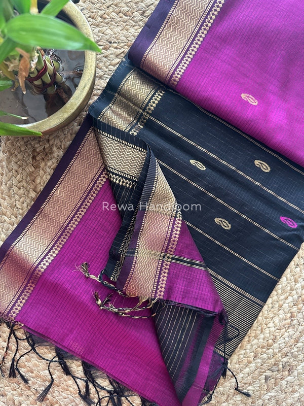 Maheshwari Zari Butti Saree