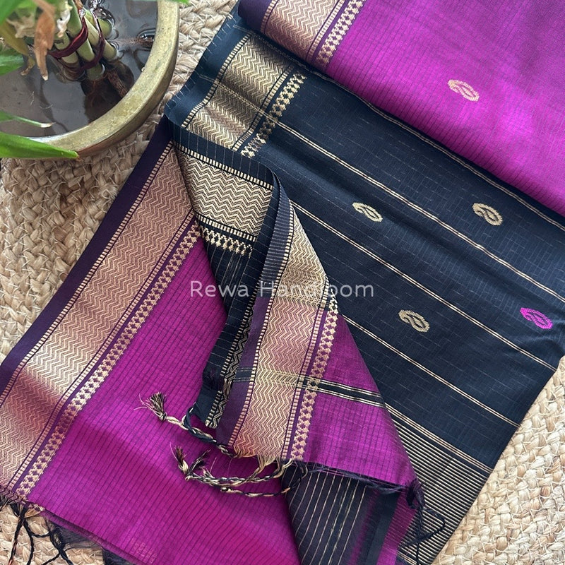 Maheshwari Zari Butti Saree