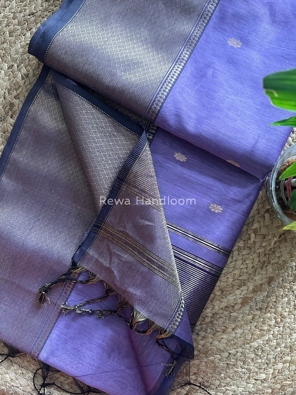Maheshwari Zari Skirt Butti Saree