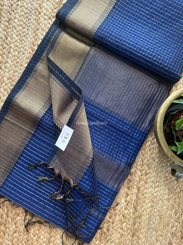 Maheshwari Zari Checks Saree 