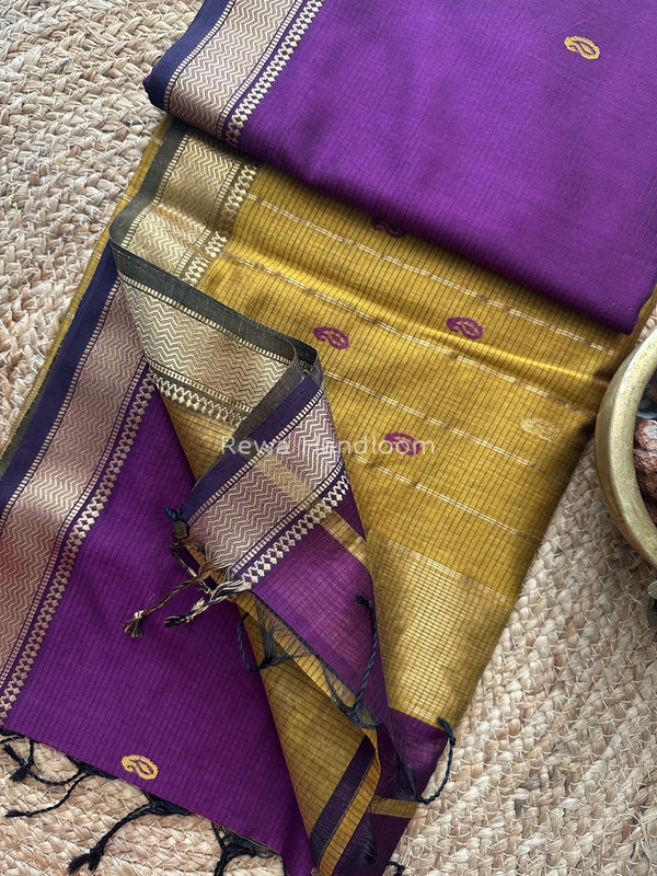 Maheshwari Zari Butti Saree 