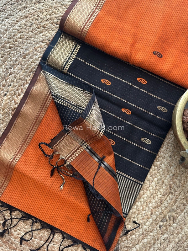 Maheshwari Zari Butti Saree