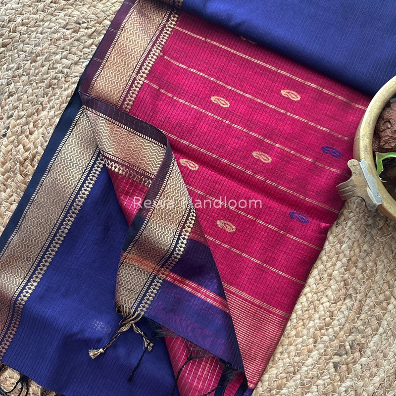 Maheshwari Zari Butti Saree
