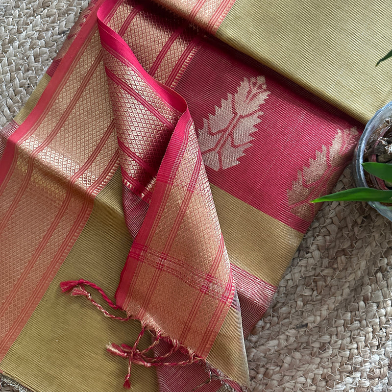 Maheshwari Tissue Silk Saree
