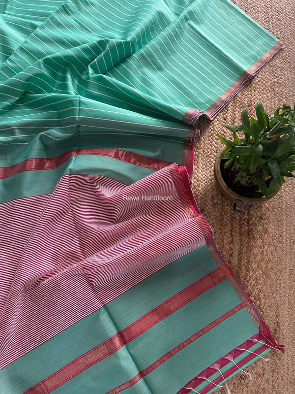 Maheshwari Gichha Thread Lining Saree