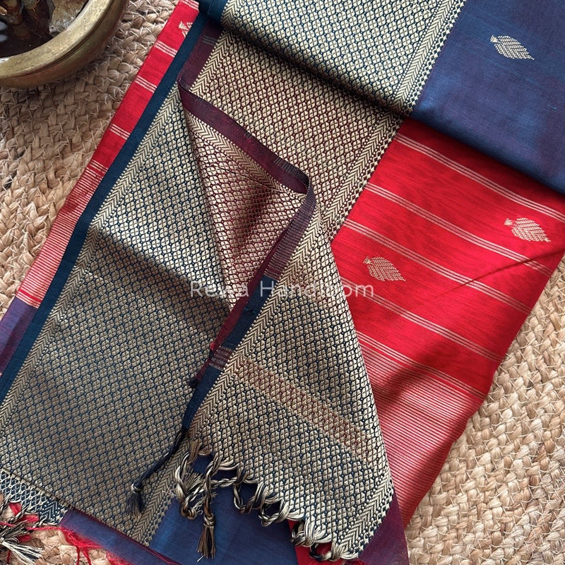 Maheshwari Resham Thread Butti Saree