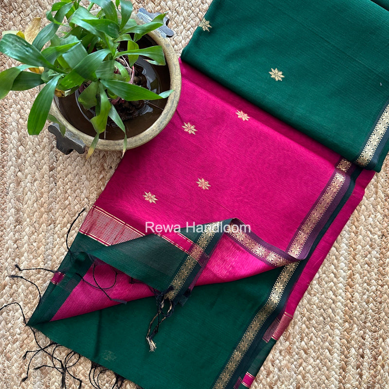 Star Butti Maheshwari Saree