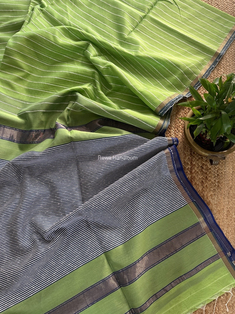 Maheshwari Gichha Thread Lining Saree