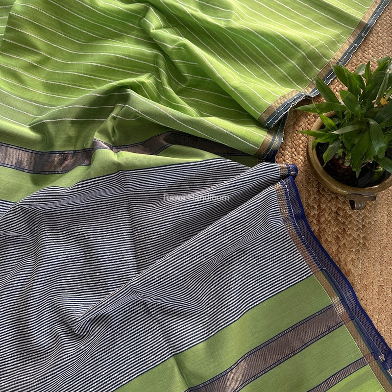 Maheshwari Gichha Thread Lining Saree