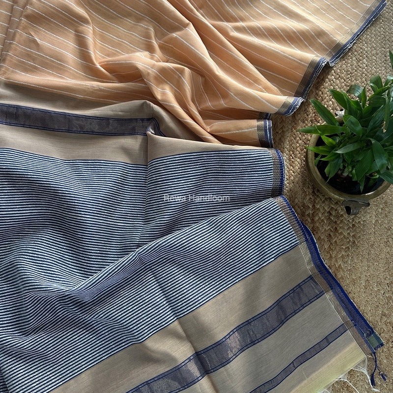 Maheshwari Gichha Thread Lining Saree