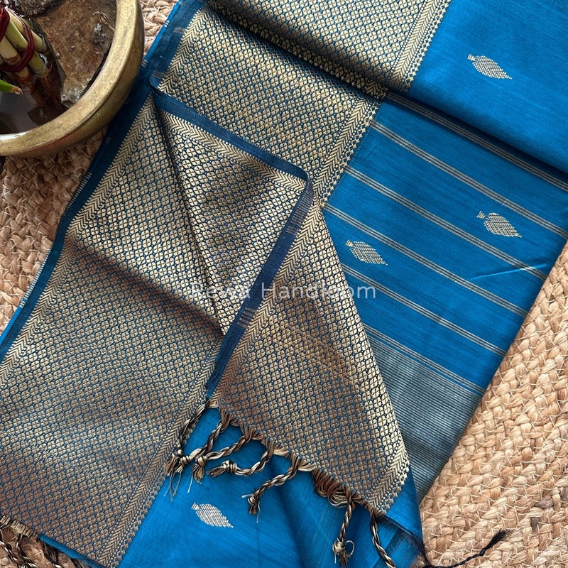 Maheshwari Resham Thread Butti Saree