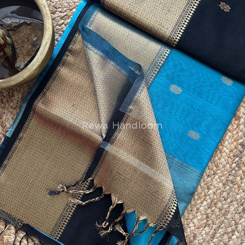 Maheshwari Zari Skirt Butti Saree