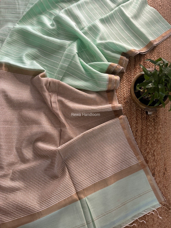 Maheshwari Gichha Thread Lining Saree