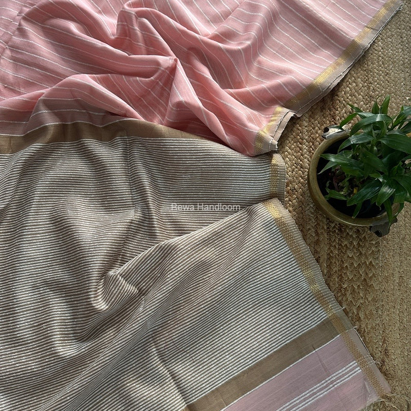 Maheshwari Gichha Thread Lining Saree