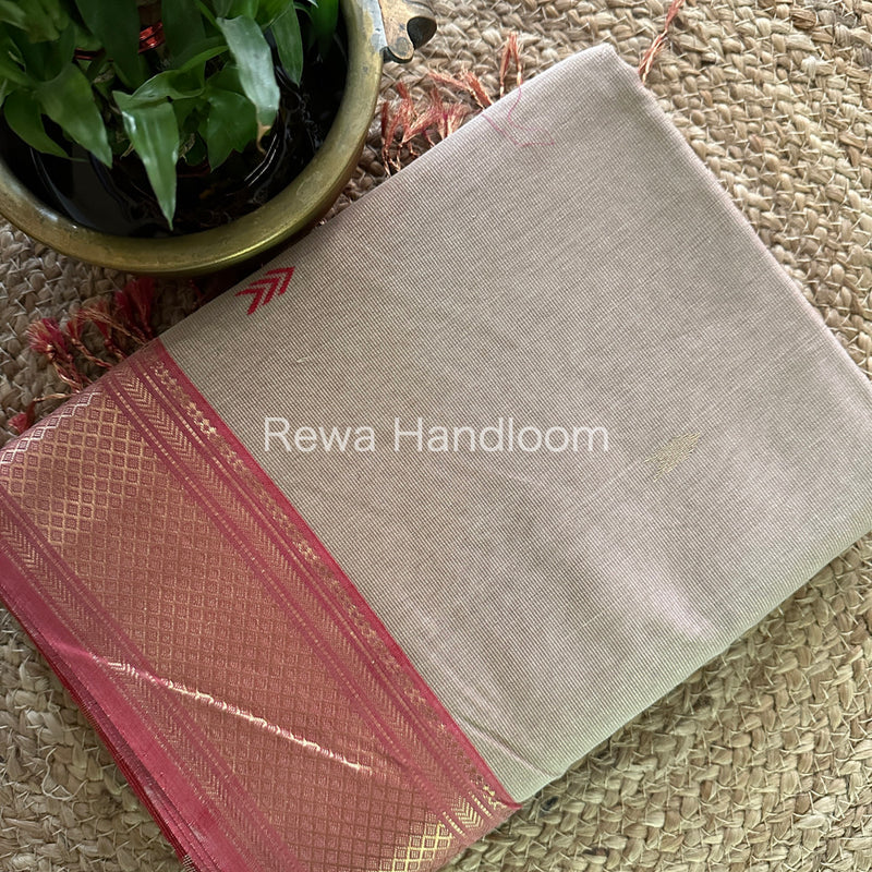 Maheshwari Tissue Silk Saree