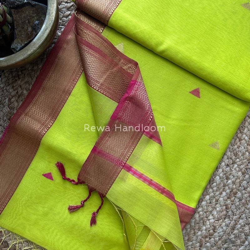 Maheshwari Zari Butti Saree