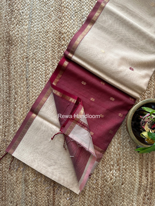 Star Butti Maheshwari Saree