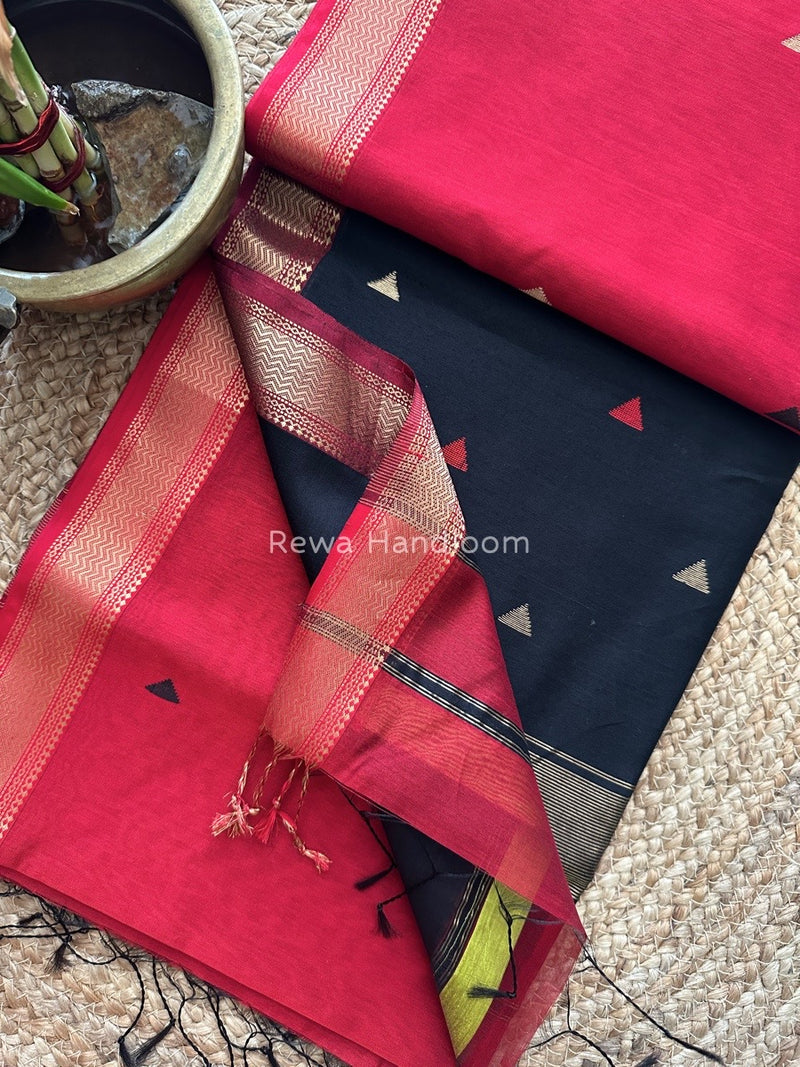 Maheshwari Zari Butti Saree