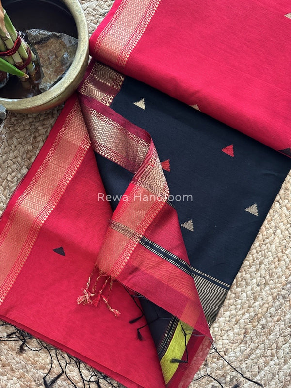 Maheshwari Zari Butti Saree