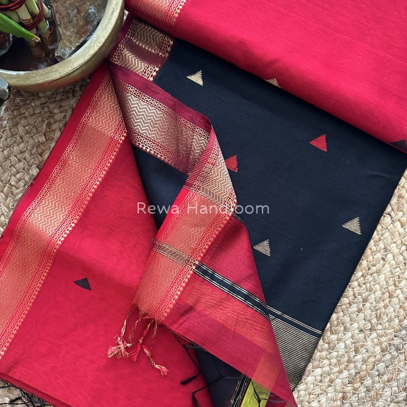 Maheshwari Zari Butti Saree
