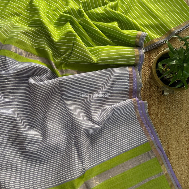 Maheshwari Gichha Thread Lining Saree