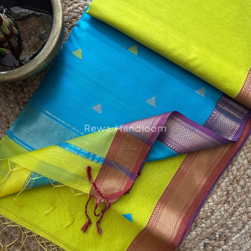 Maheshwari Zari Butti Saree