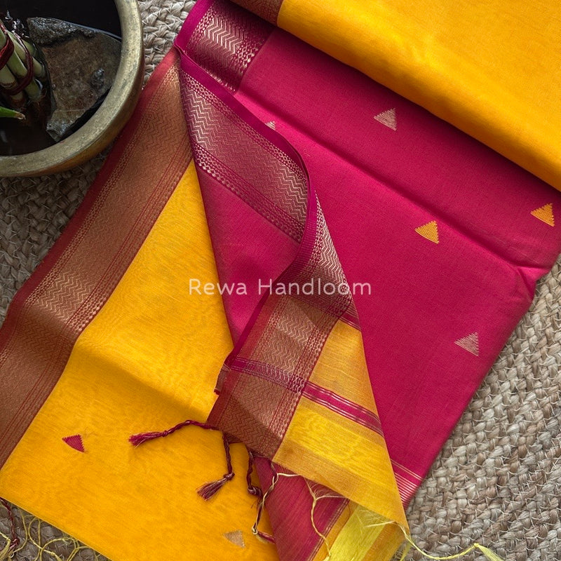 Maheshwari Zari Butti Saree 