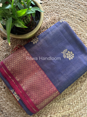 Maheshwari Tissue Silk Saree